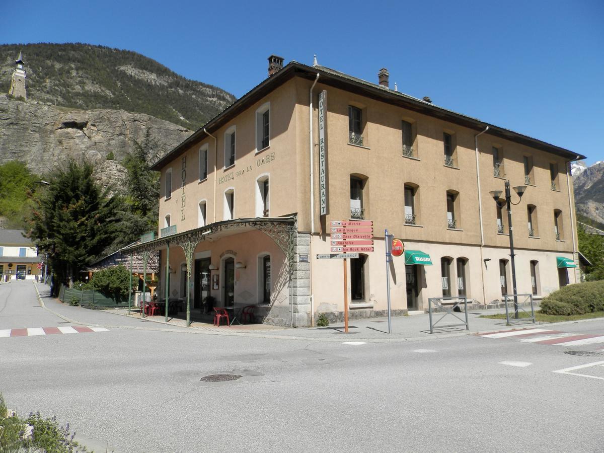 Hotel La Gare LʼArgentière-la-Bessée 外观 照片